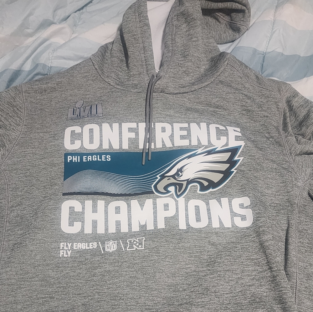 Nike Gray Conference Champions Hoodie